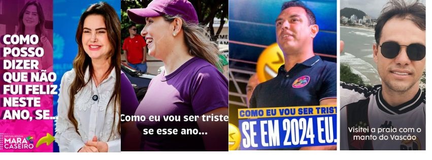 “Como vou ser triste este ano, se...?”: Políticos  aderem à trend e relembram bons momentos de 2024